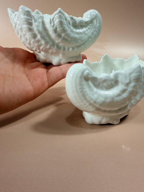 Coalport Seashell Dishes Set Countryware Salt Sauce Pickle Cabbage Le