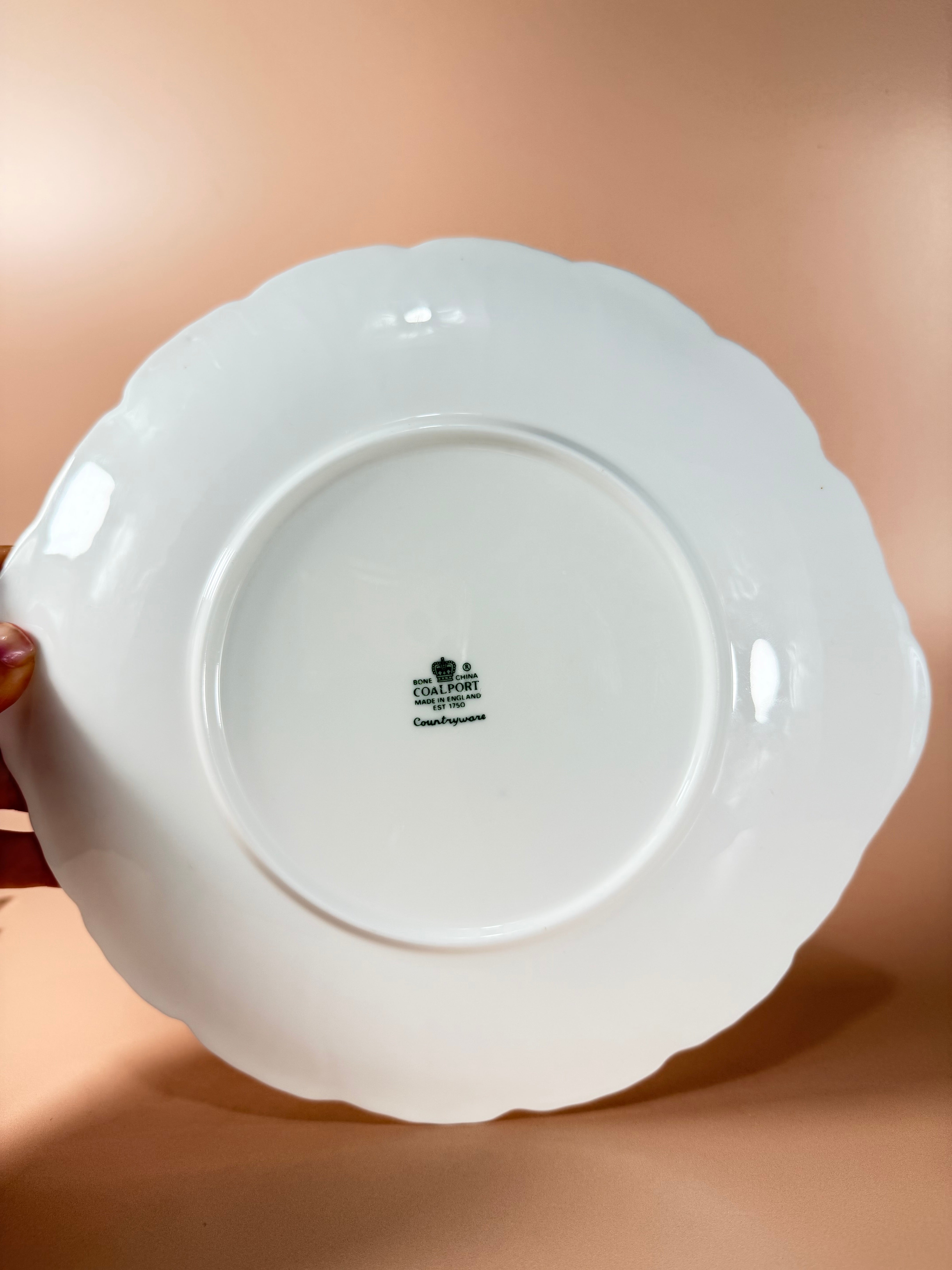Coalport Countryware 10" Cake Plate - British Bone China