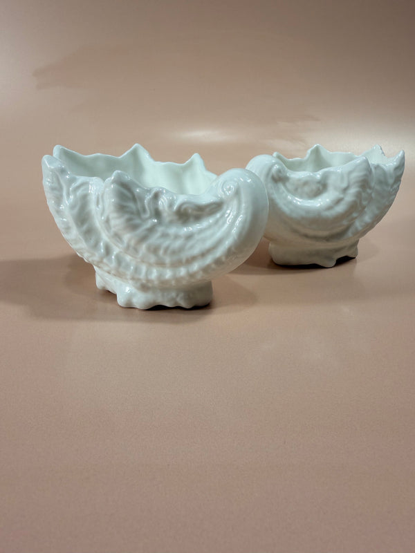 Coalport Seashell Dishes Set Countryware Salt Sauce Pickle Cabbage Le