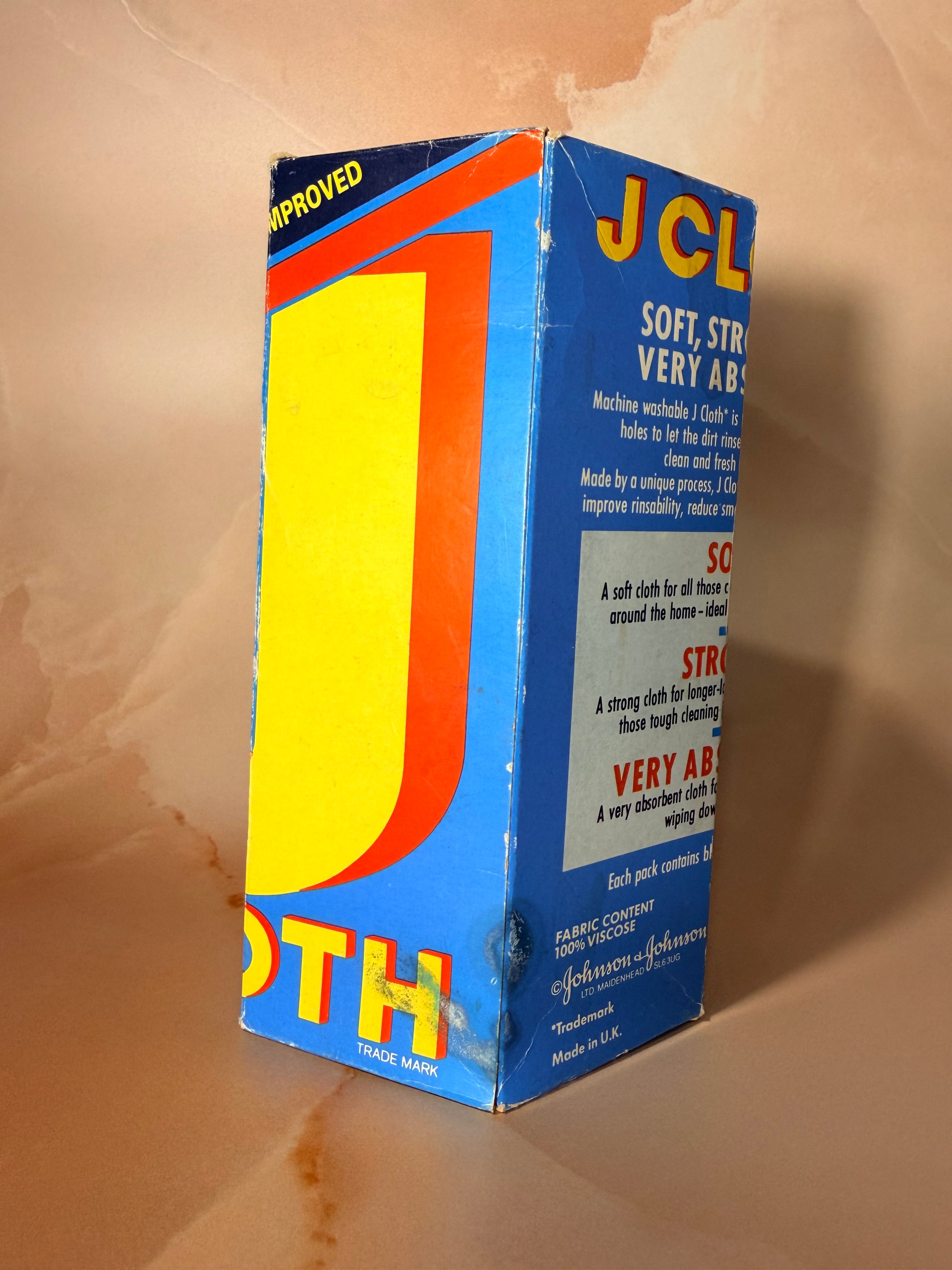1980s J Cloth Box & Partial Contents