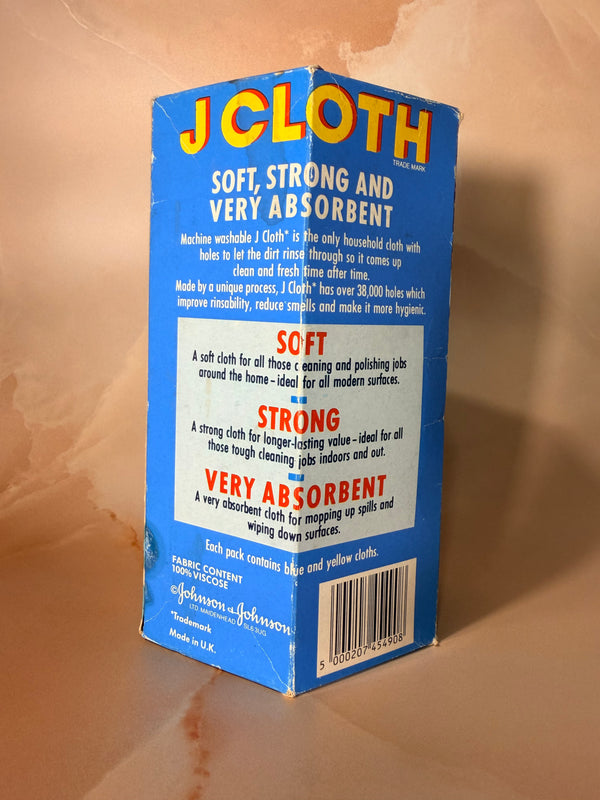 1980s J Cloth Box & Partial Contents