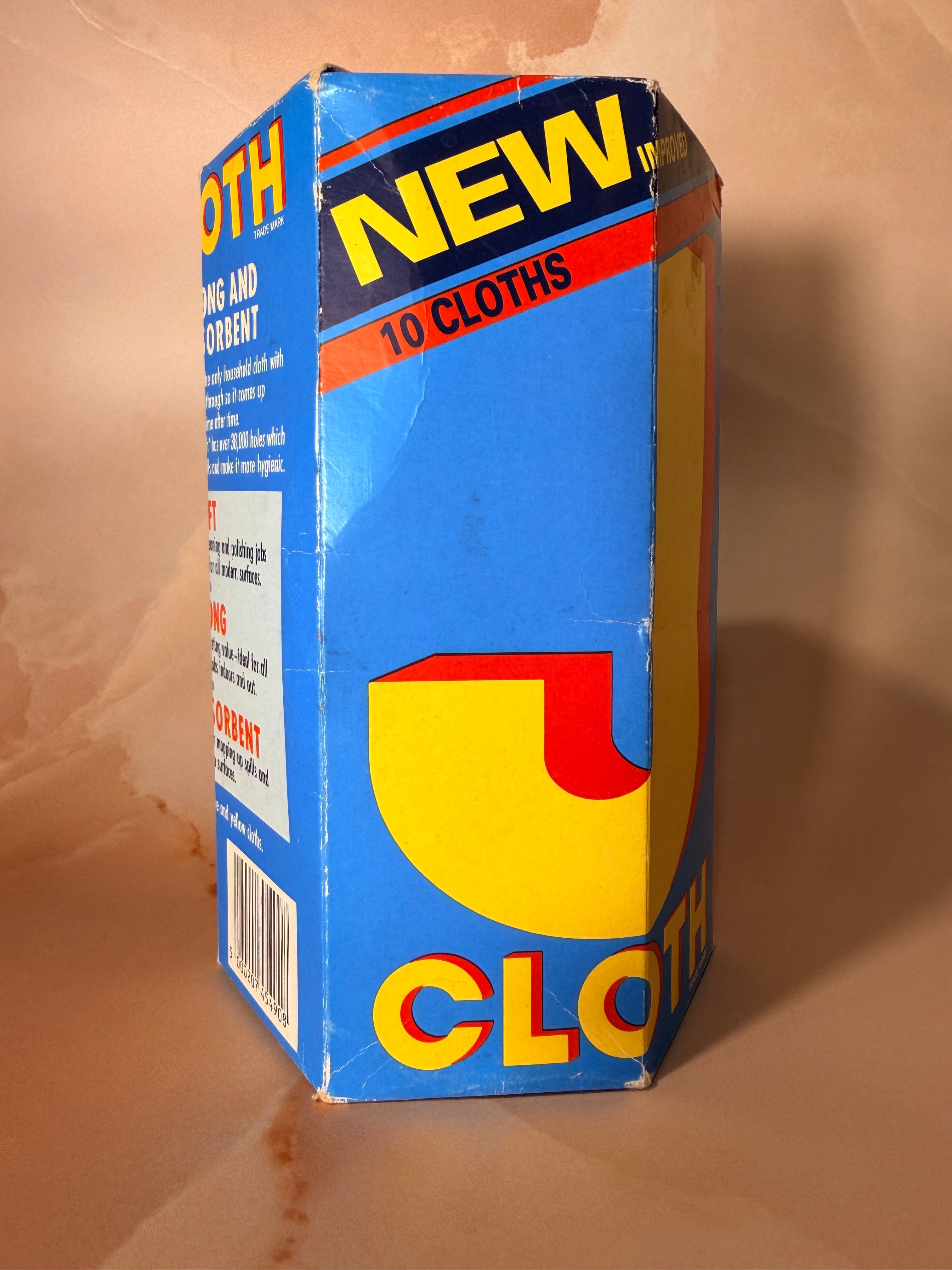 1980s J Cloth Box & Partial Contents