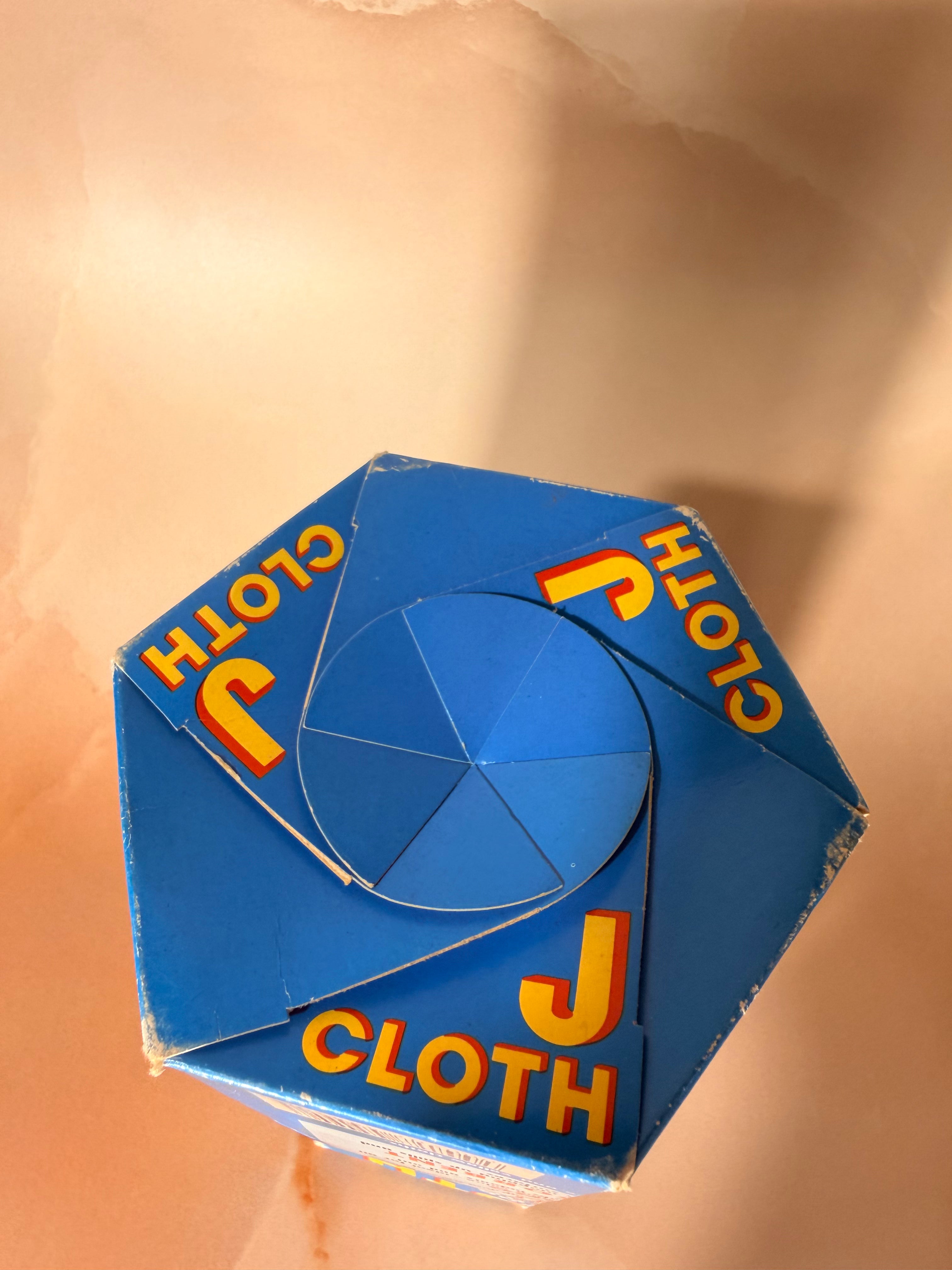 1980s J Cloth Box & Partial Contents