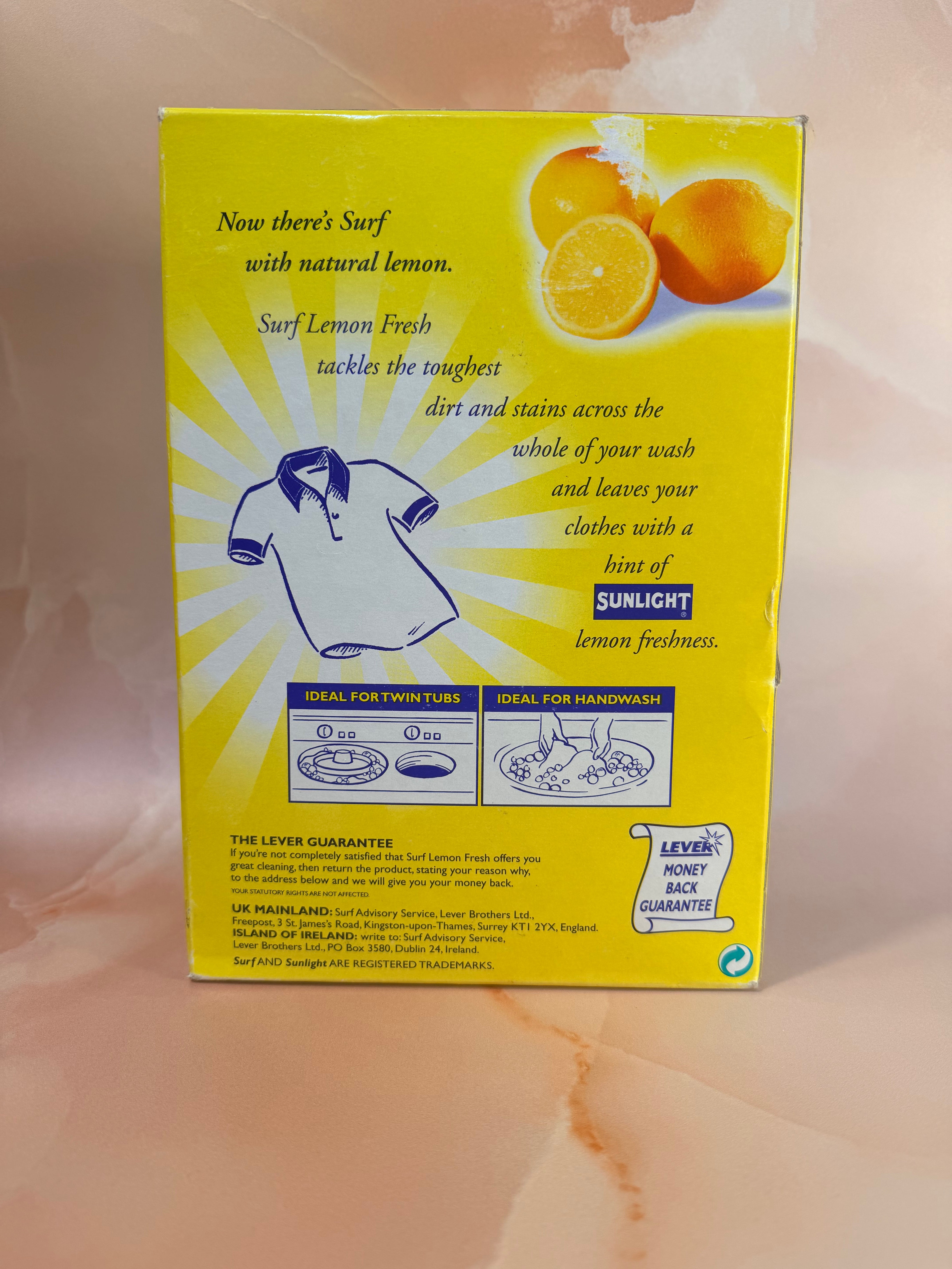 1980s Surf Lemon Fresh Box - Original Contents