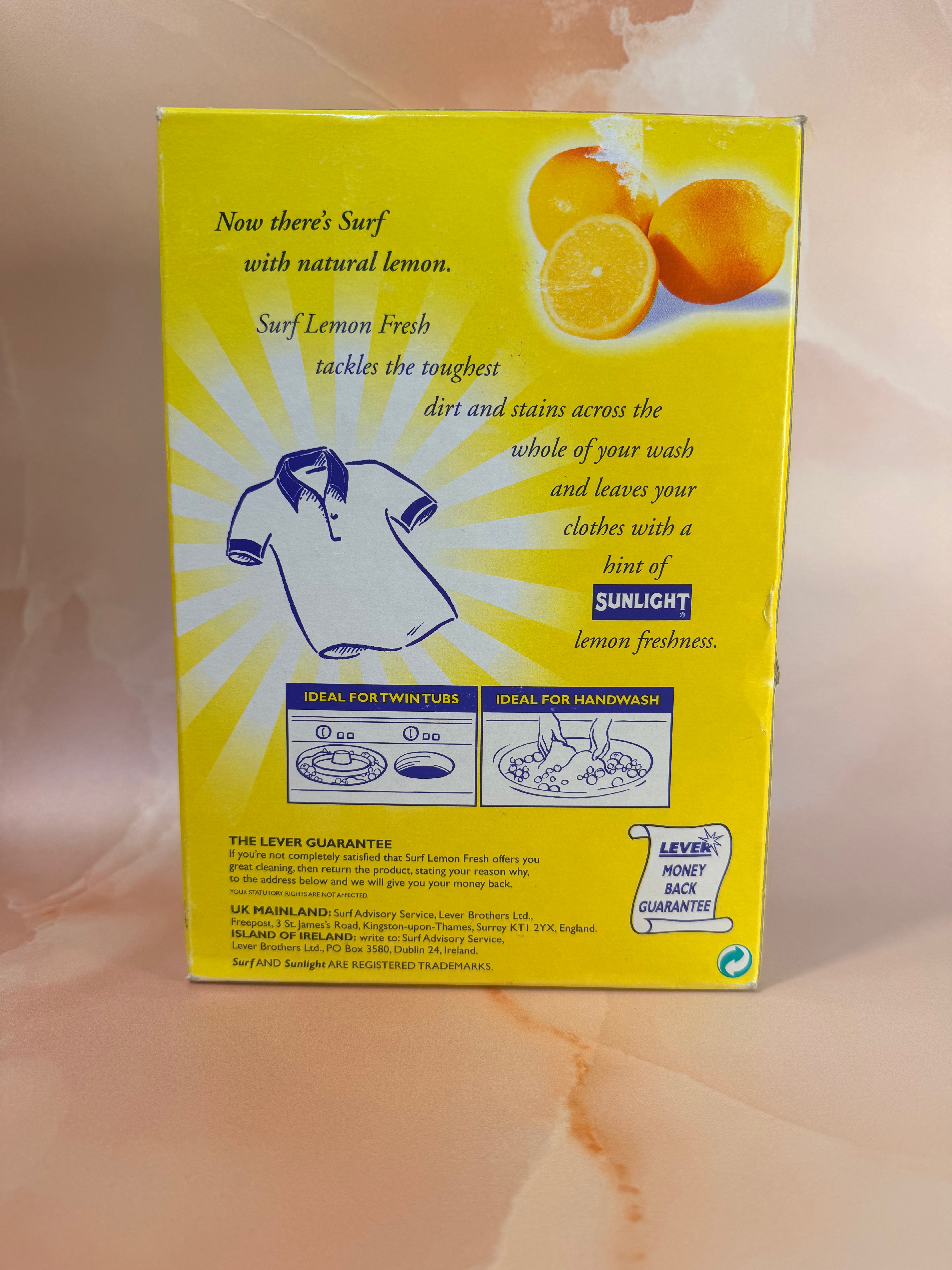 1980s Surf Lemon Fresh Box - Original Contents