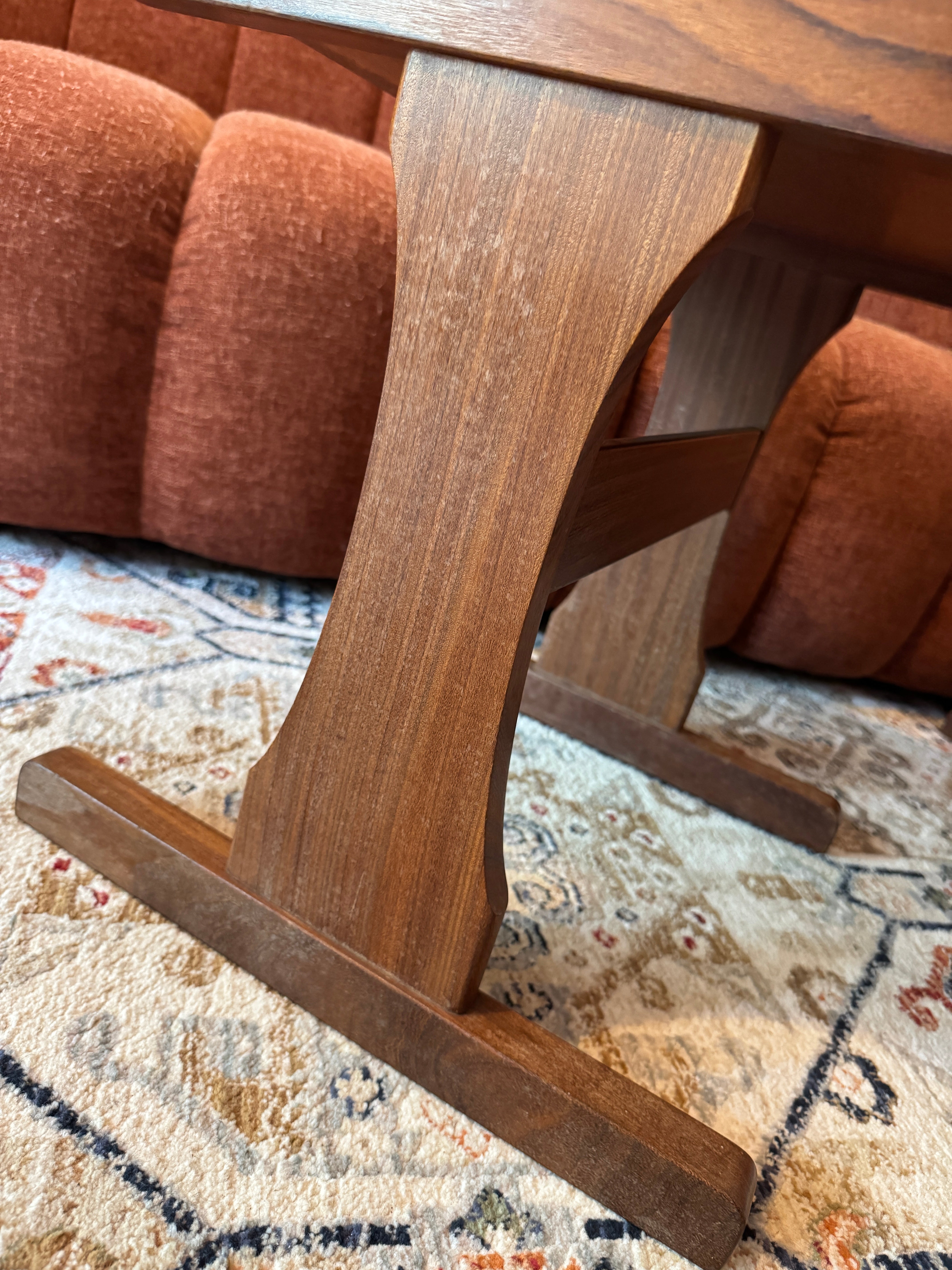 Gplan Nest of Tables With Hammered Copper Tops