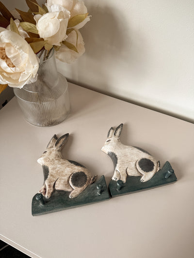 Vintage Wooden Bedroom Hooks