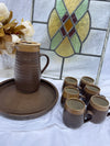 Stoneware Abaty Coffee Set 1970s