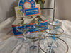 Original 1960s Babycham Party Pack - Includes 6 Glasses, Original Box and Swizzle Sticks