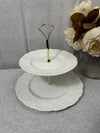 Vintage Wedgewood Countryware Two Tier Cake Plate