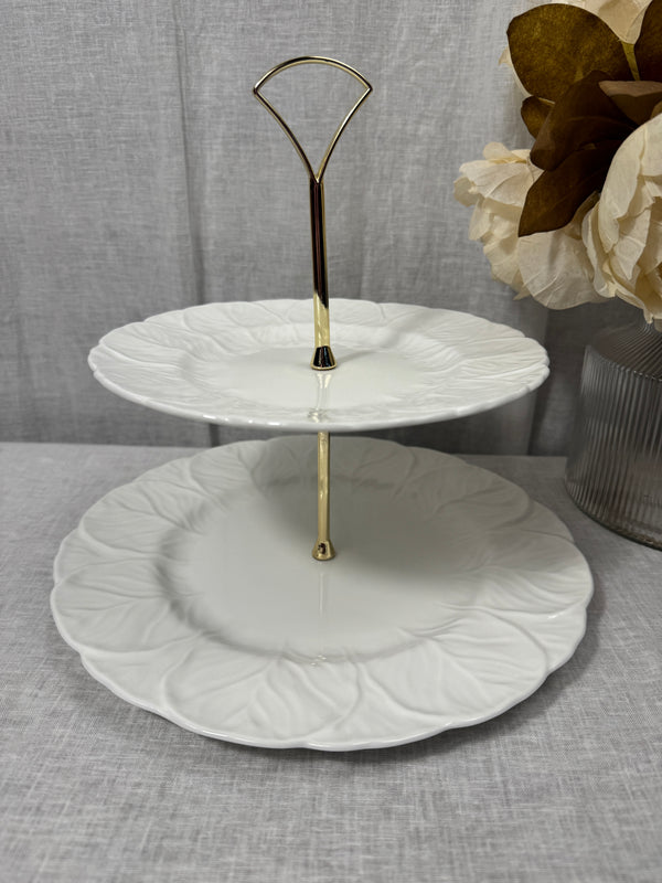 Vintage Wedgewood Countryware Two Tier Cake Plate