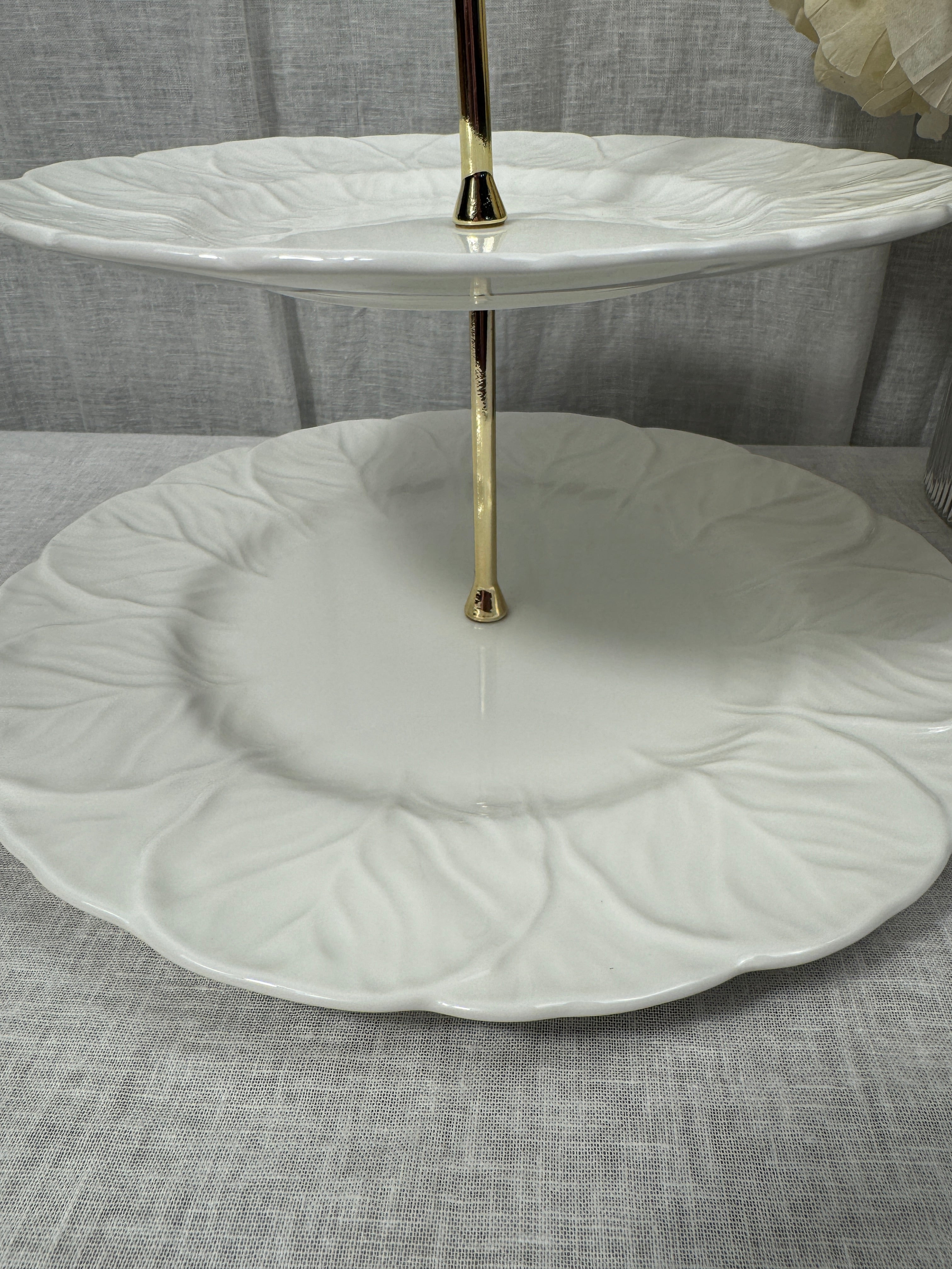 Vintage Wedgewood Countryware Two Tier Cake Plate